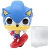 Funko Action Figures POP Sonic 30th Anniversary - Running Sonic The Hedgehog Funko Vinyl Figure (Bundled with Compatible Box Protector Case)