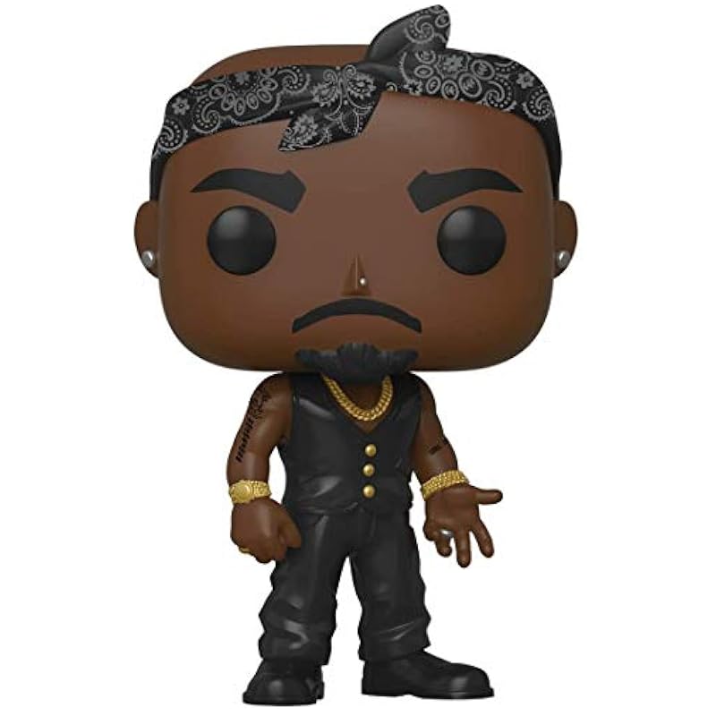 Funko Pop! Rocks Vinyl Figure (Includes Compatible Pop Box Protector Case) Action Figures Funko