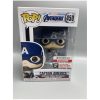 Funko Pop! Marvel Avengers Captain America (Endgame) with Collective Card EE Exclusive Action Figures Funko