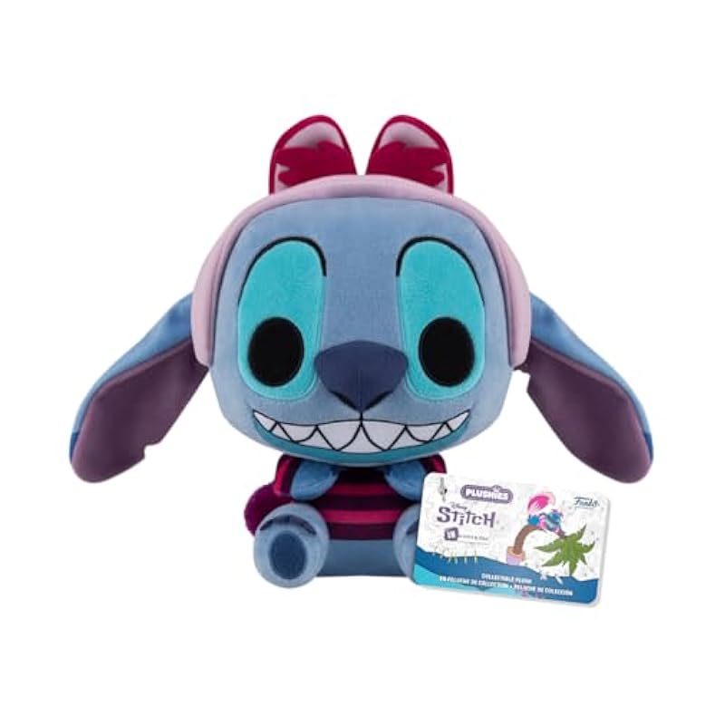 Funko Pop! Plush: Disney Stitch in Costume - Alice in Wonderland, Stitch as Cheshire Cat 7" Funko Stuffed Animals & Teddy Bears