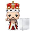 Bobbleheads Funko POP Queen - Freddie [Mercury] King Funko Pop! Vinyl Figure (Bundled with Compatible Pop Box Protector Case), Multi, 3.75 inches