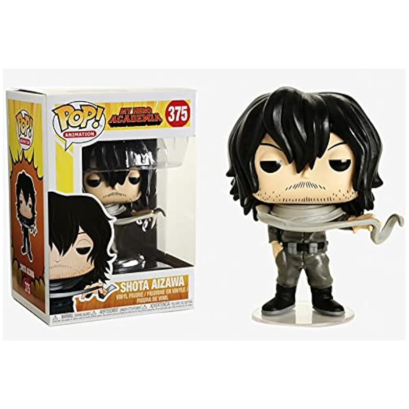 Funko Funko POP My Hero Academia - Shota Aizawa Pop! Vinyl Figure (Bundled with Compatible Pop Box Protector Case), Multi, 3.75 inches Action Figures