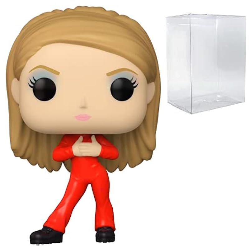 POP Britney Spears - Oops I Did it Again (Catsuit) Funko Pop Vinyl Figure (Bundled with Compatible Pop Box Protector Case), Multied, 3.75 inches Bobbleheads Funko