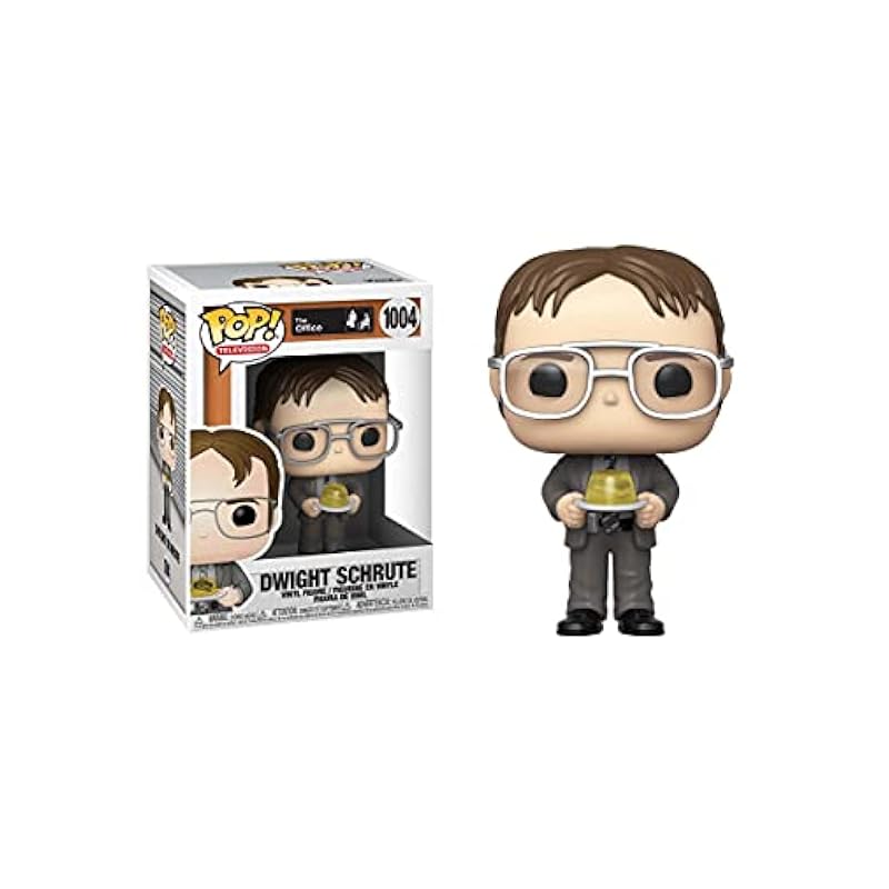 Funko Pop!TV: The Office - Dwight with Gelatin Stapler Multicolor Action Figures Funko