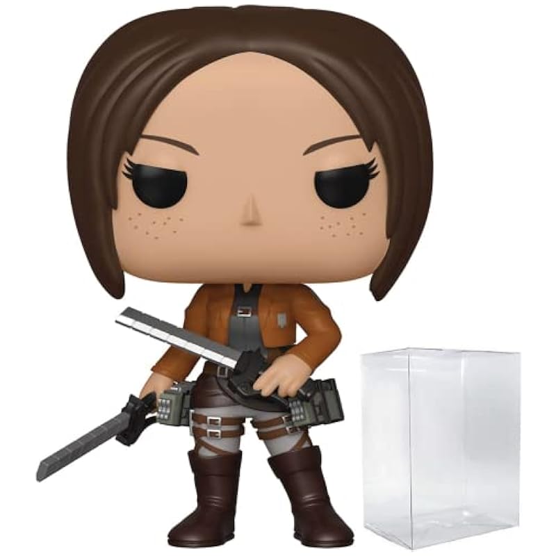 Funko Ymir: Attack on Titan x POP! Animation Vinyl Figure & 1 POP! Compatible PET Plastic Graphical Protector Bundle [#461/35677 - B] Bobbleheads Funko