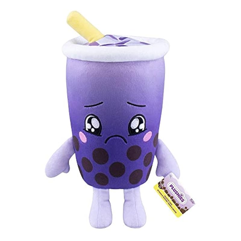 Funko Funko Plush: Gamer Food - Taro Bubble Tea - Image Rights - Collectable Soft Toy - Birthday Gift Idea - Official Merchandise - Stuffed Plushie for Kids and Adults, Girlfriends and Boyfriends Plush Figures