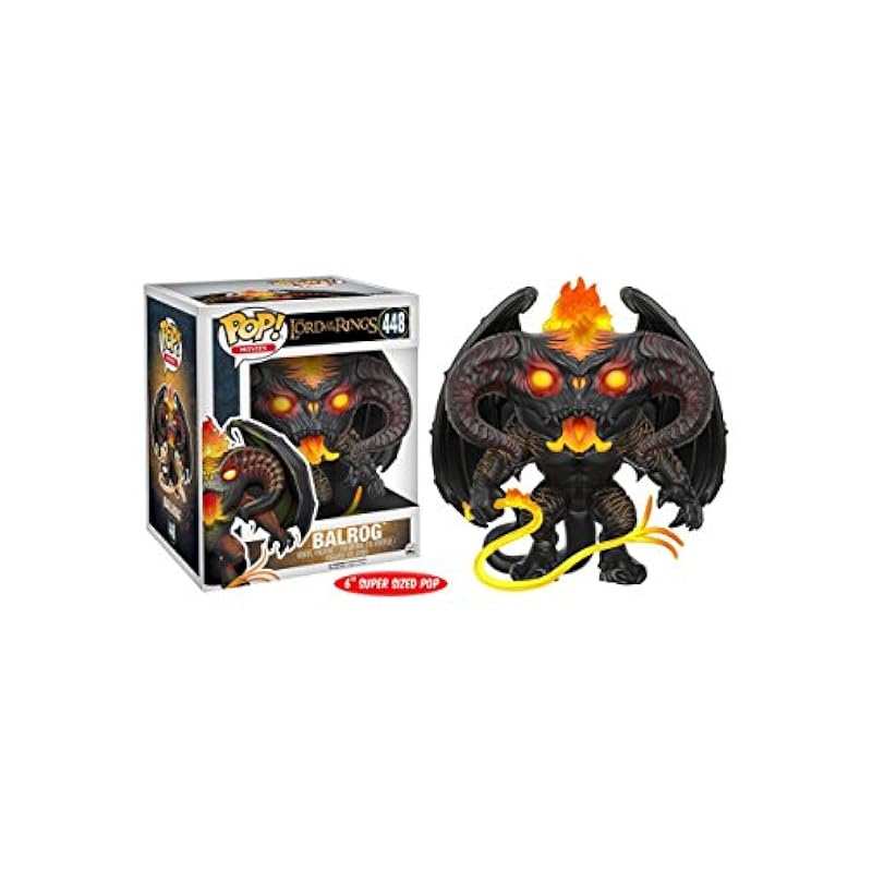 Funko Statues Funko POP Movies The Lord of The Rings Balrog 6" Action Figure Multicolor