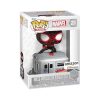 Funko Funko Pop! Trains: D100 - Marvel, Miles Morales on Subway Car, Amazon Exclusive Multicolour Bobbleheads