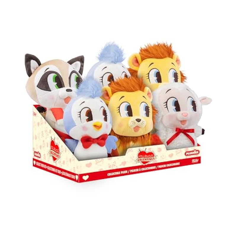 Funko Pop! Plush: Villainous Valentines - Pookie The Lion Funko Stuffed Animals & Teddy Bears