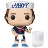 POP [Stranger Things - Steve Harrington Scoops Ahoy Outfit Funko Vinyl Figure (Bundled with Compatible Box Protector Case) Multied 3.75 inches Funko Action Figures