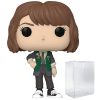 POP [Stranger Things - Robin Buckley [Season 4] Video Store Outfit Funko Vinyl Figure (Bundled with Compatible Box Protector Case), Multi, 3.75 inches Funko Bobbleheads
