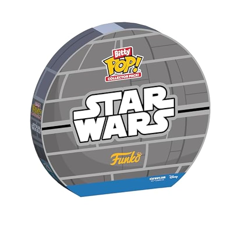 Funko Bitty Pop! Star Wars: A New Hope - 12pc Multipack - 0.9 Inch (2.2 cm) Collectible Stackable Display Shelf Included - Gift Idea Party Bag Stocking - Cake Topper - Movies Fans Funko Cake & Cupcake Toppers