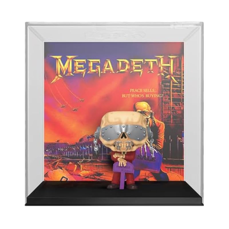 Funko Funko Pop! Albums: Megadeth - Peace Sells... But Who's Buying? Display Cases
