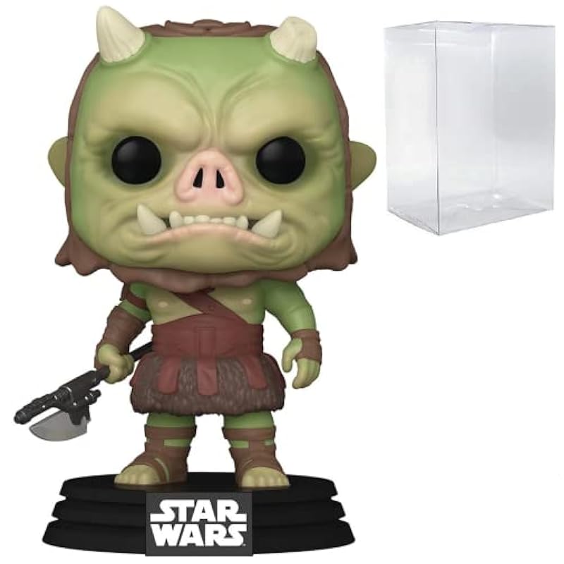 Bobbleheads Funko Funko Star Wars: The Mandalorian - Gamorrean Fighter Pop! Vinyl Figure (Bundled with Compatible Pop Box Protector Case)