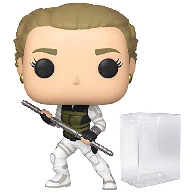 Yelena Belova #607 Pop Marvel: Black Widow Vinyl Figure (Bundled with EcoTEK Plastic Protector to Protect Display Box) Action Figures Funko