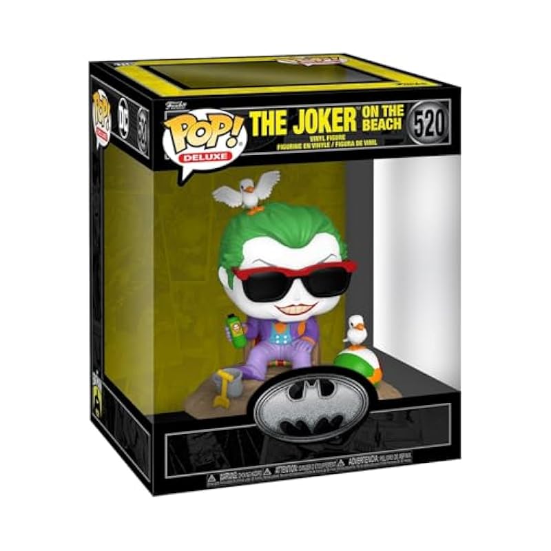Bobbleheads Funko Funko Pop! Deluxe: Batman's 85th Anniversary - The Joker on The Beach