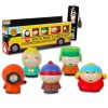 South Park Mini Figures 5 Pack - Bundle with 5 South Park Cupcake Topper Figurines Including Cartman, Stan, Kenny, and More Plus Bookmark | South Park Party Supplies Set Multi-Item Party Favor Packs Funko