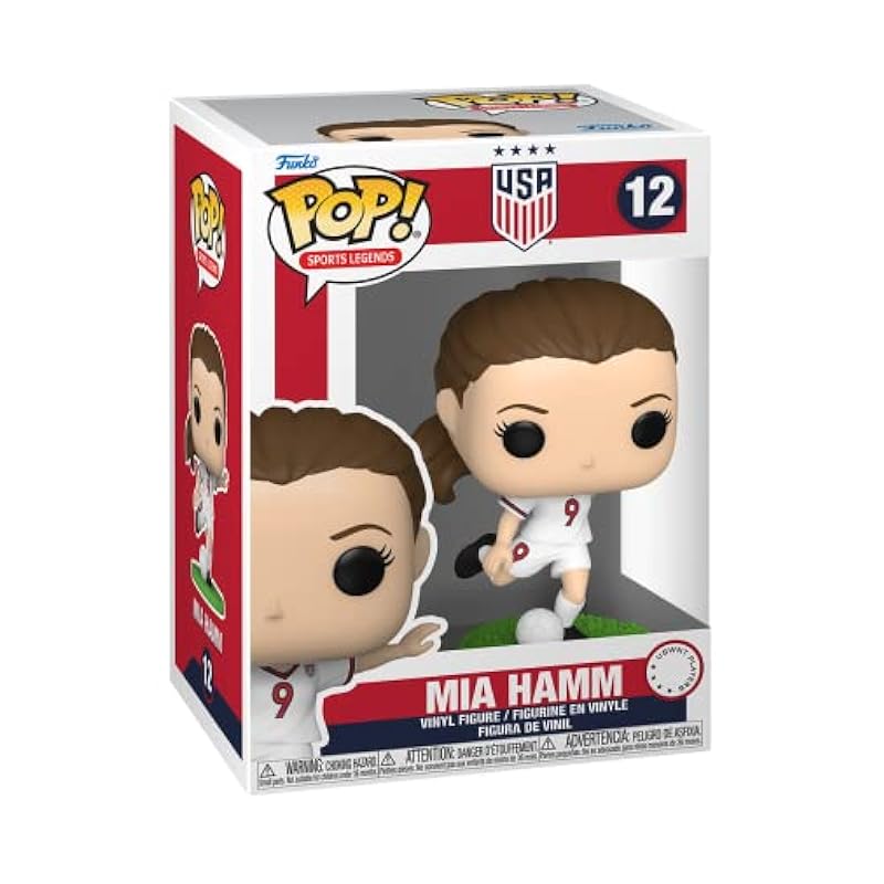 Funko Pop! Sports Legends: The U.S Women's National Soccer Team - Mia Hamm Bobbleheads Funko