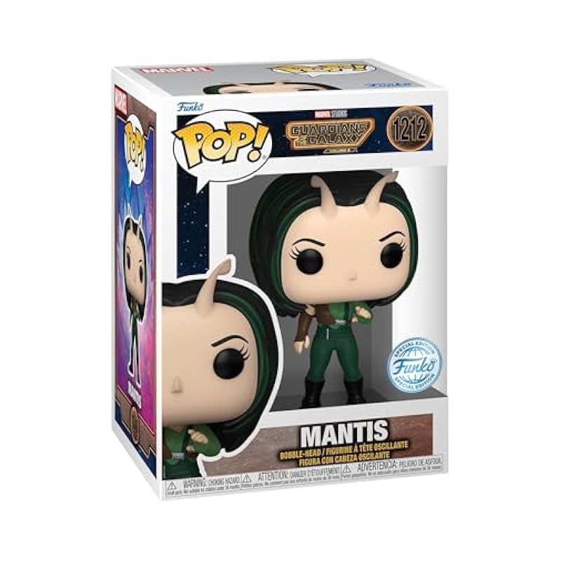 Funko POP! Vinyl: Guardians of The Galaxy 3 - Mantis - Guardians of The Galaxy - Amazon Exclusive - Collectable Vinyl Figure - Gift Idea - Official Merchandise - Toys for Kids & Adults - Movies Fans Bobbleheads Funko