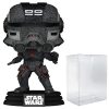 POP Star Wars: Bad Batch - Echo Funko Pop! Vinyl Figure (Bundled with Compatible Pop Box Protector Case) 3.75 inches Funko Bobbleheads