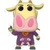 Funko POP Cartoon Network: Cow & Chicken - Superhero Cow Funko Pop! Vinyl Figure (Bundled with Compatible Pop Box Protector Case), Multied, 3.75 inches Bobbleheads