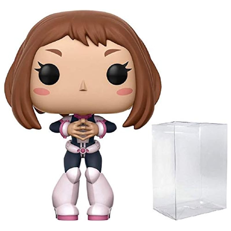 Funko Action Figures Funko POP My Hero Academia - Ochaco Pop! Vinyl Figure (Bundled with Compatible Pop Box Protector Case), Multi, 3.75 inches