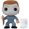 POP Halloween - Michael Myers Funko Vinyl Figure (Bundled with Compatible Box Protector Case), Multied, 3.75 inches Bobbleheads Funko