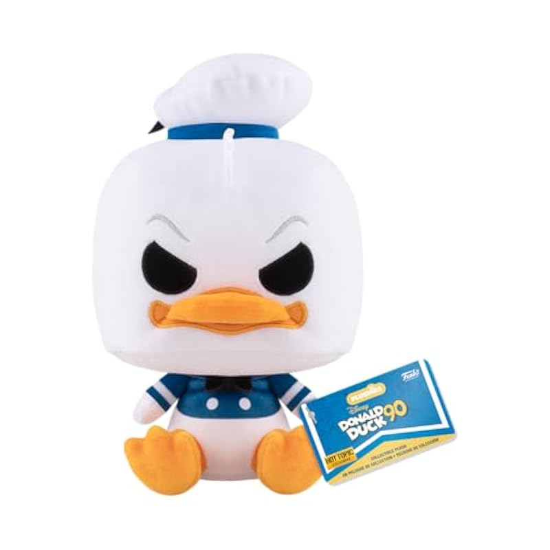 Funko Funko Pop! Plush: Donald Duck 90th Anniversary - Angry Donald Duck, 7" Plush Figures