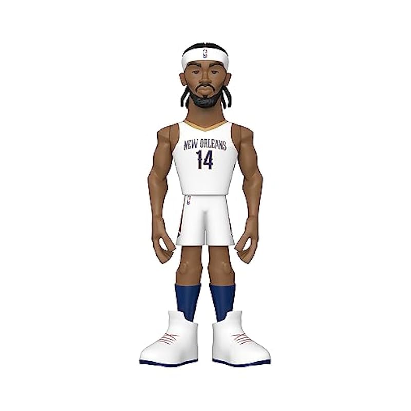 Funko Gold Vinyl: NBA - Brandon Ingram, New Orleans Pelicans, 12 Inch Premium Vinyl Figure with Chase (Styles May Vary) Funko Action Figures & Toy Figurines