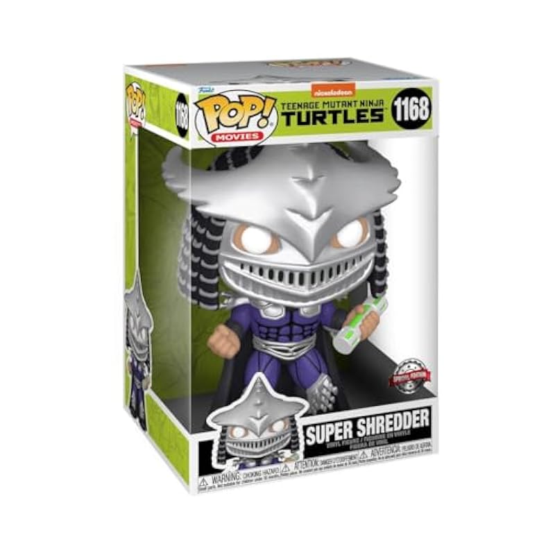 Funko Pop Movies #1168 - Teenage Mutant Ninja Turtles - Super Shredder 10 Inch (Gamestop Exclusive) Statues Funko