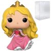 Funko Pop! Disney Princess: Sleeping Beauty - Aurora Vinyl Figure (Bundled with Compatible Pop Box Protector Case), Multied, 3.75 inches Action Figures Funko