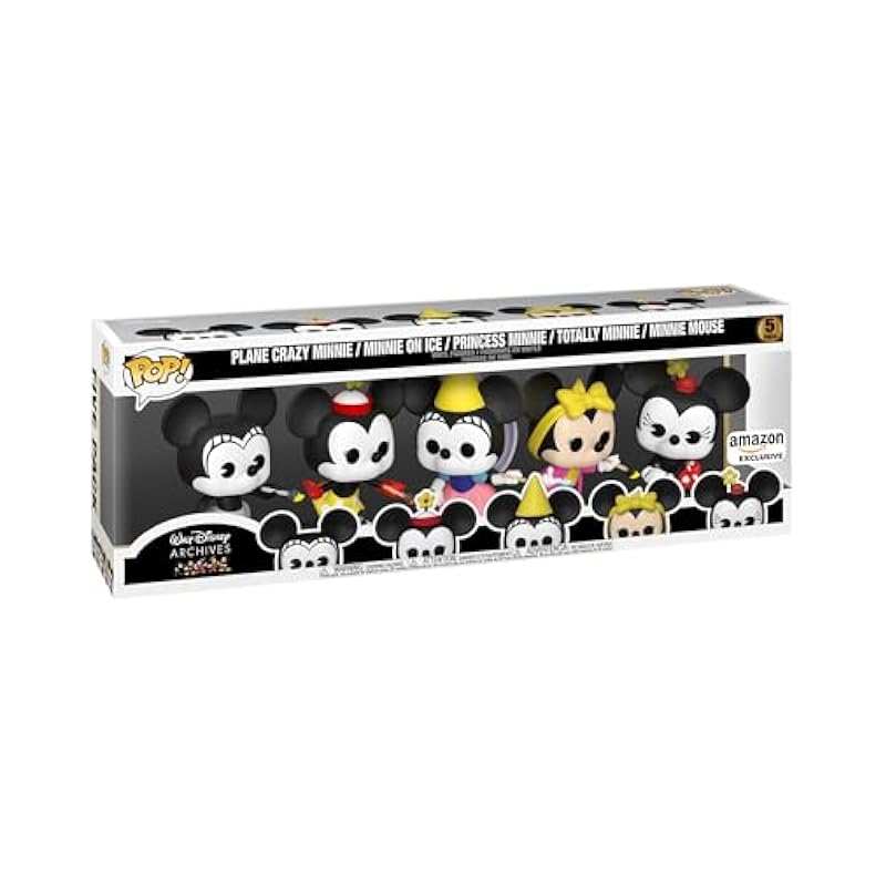 Bobbleheads Funko Funko Pop! Disney: Minnie Mouse 5 Pack, Amazon Exclusive