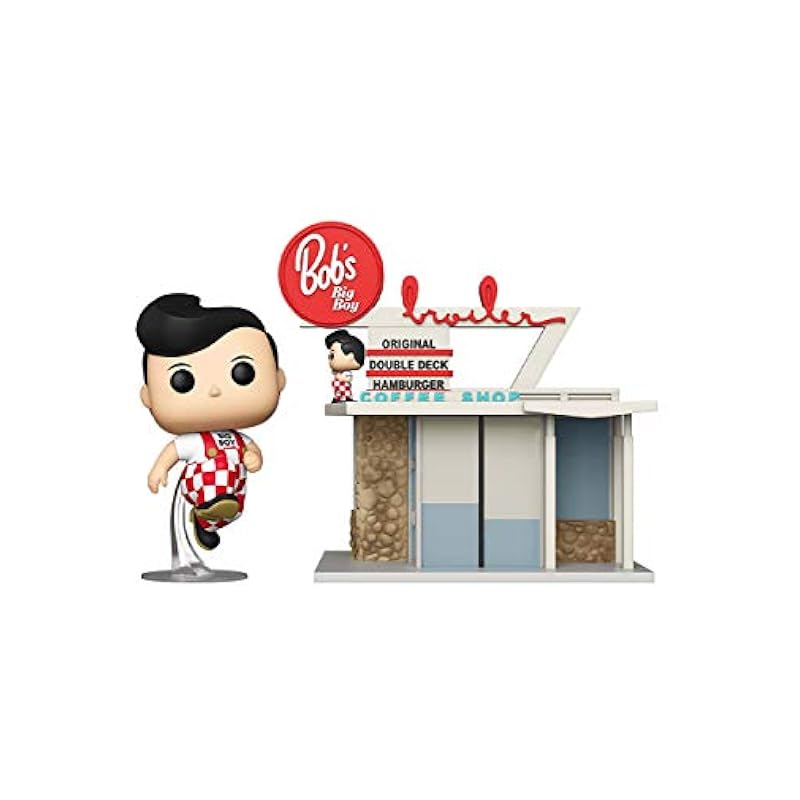 Funko Pop! Town: Bob's Big Boy Restaurant with Big Boy Action Figures Funko