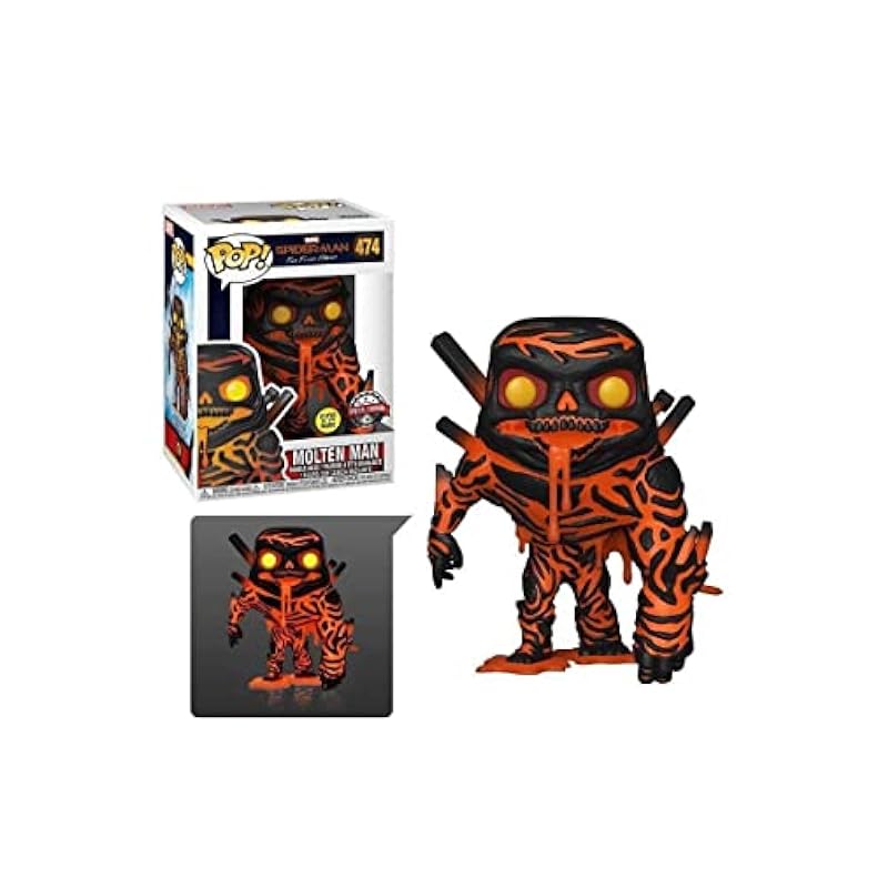 Action Figures Funko Funko 39209 POP. Vinyl: Spider Far from Home: Molten Man, Multi