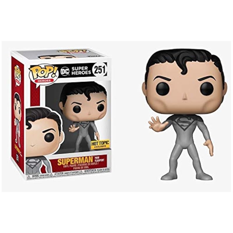 Action Figures Funko Funko Superman POP! DC Super Heroes from Flashpoint Vinyl Figure (Hot Topic Exclusive)