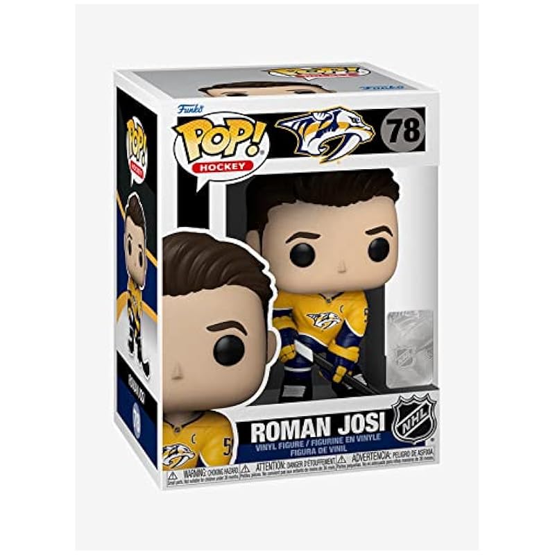 Funko Funko POP NHL: Predators - Roman Josi (Home Uniform),Multi Bobbleheads