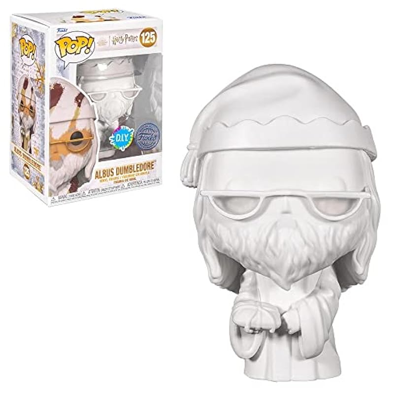 Funko Funko Harry Potter Pop! Movies Vinyl Figure Albus Dumbledore Holiday DIY Special Edition 9cm Statues