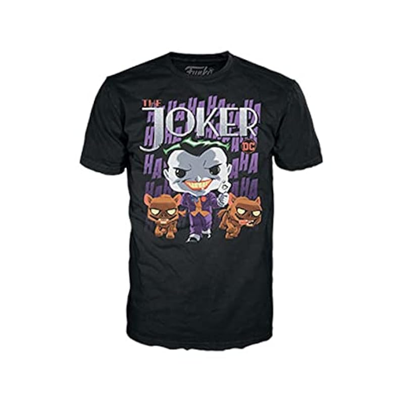 Funko Pop! Boxed Tee DC Comics Joker- 2XL MultiMulticolor Multicolor Novelty Funko