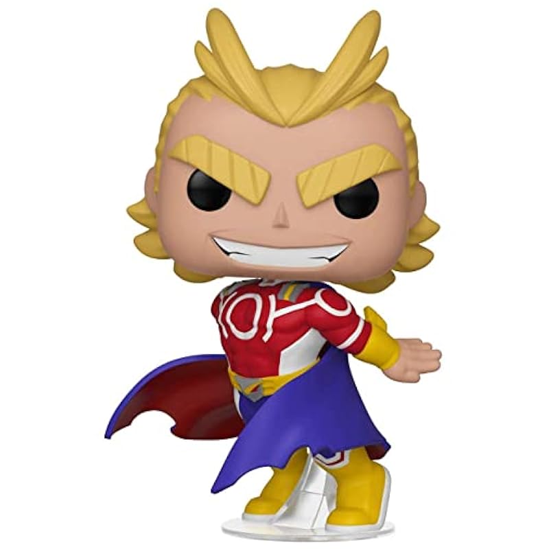 Silver Age All Might: Fun ko Pop! Animation Vinyl Figure & 1 Compatible Graphic Protector Bundle (608-42931 - B) Statues Funko