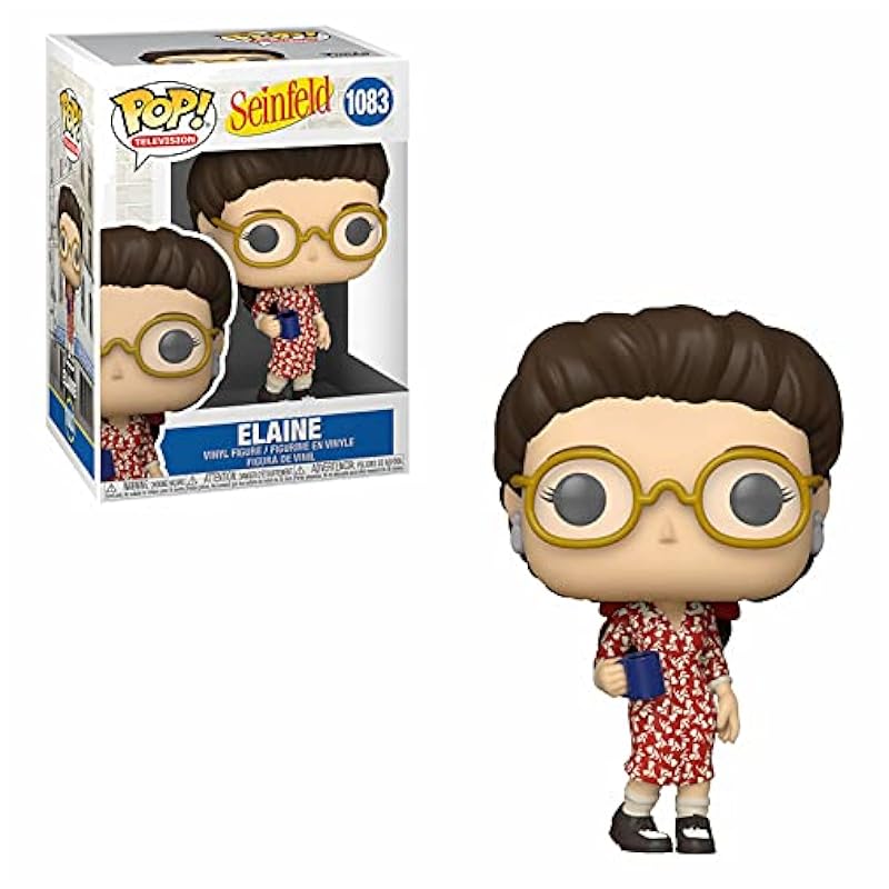 [[POP] +Replacement + [Funko Elaine Benes in Dress Pop #1083 Pop TV: Seinfeld Vinyl Figure (Bundled with EcoTek Protector to Protect Display Box)] + [Funko] Funko Bobbleheads