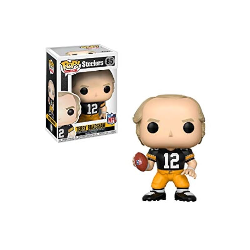 Funko POP NFL: Terry Bradshaw (Steelers Home) Collectible Figure Funko Action Figures & Toy Figurines