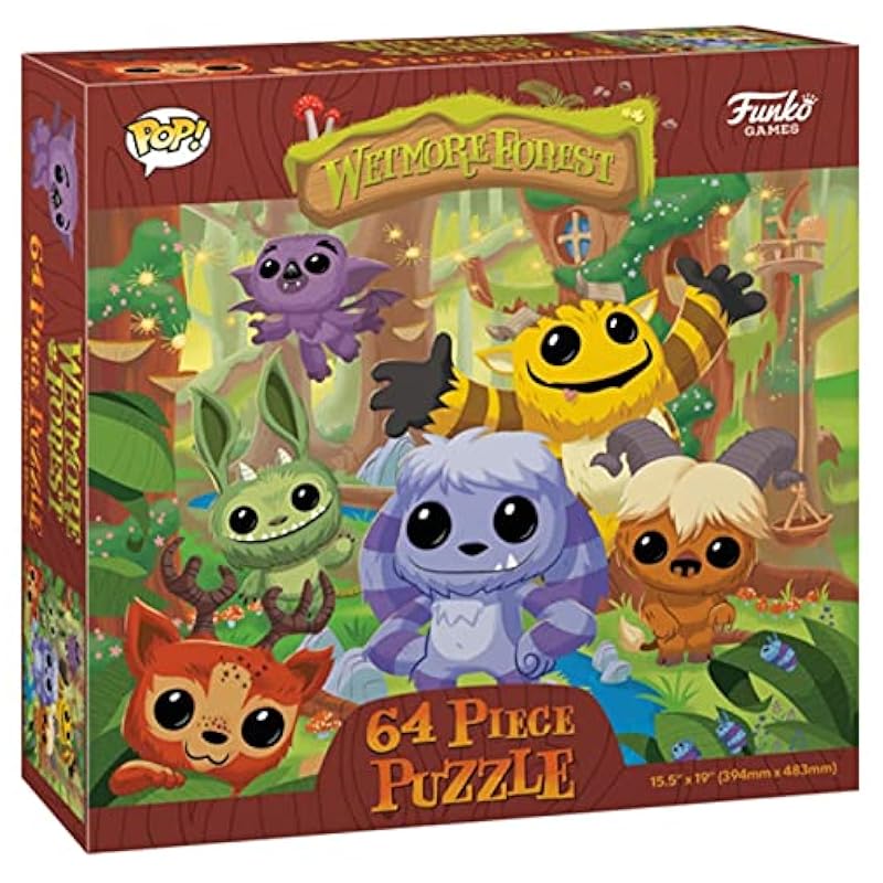 Jigsaw Puzzles Funko Funko Wetmore Forrest - 64 Piece Puzzle, Multi (43541)