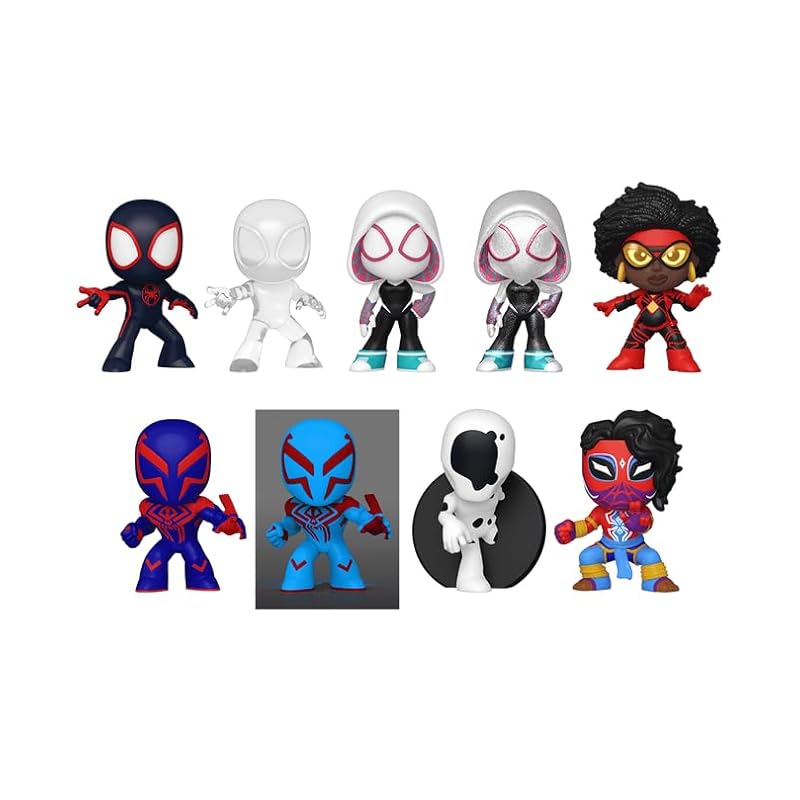 Pop! Mini Vinyl Figures: Marve's Spider-Man Across The Universe (Single Random Figure) Funko Bobbleheads