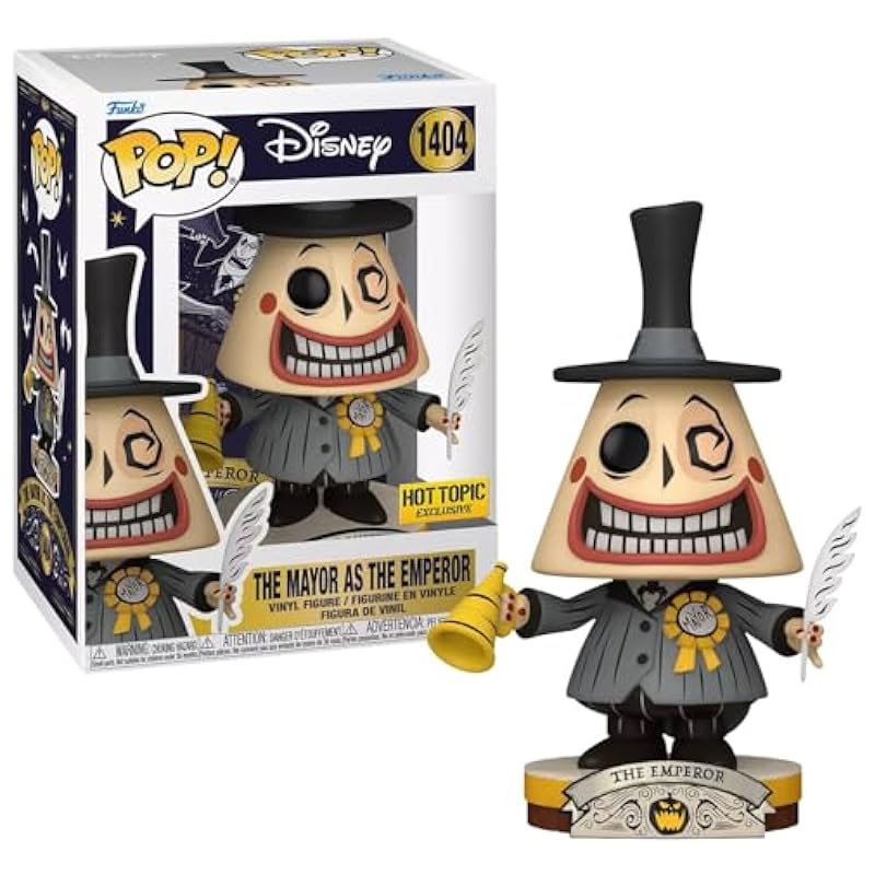 Pop! Disney: TNBC The Nightmare Before Christmas - The Mayor as The Emperor (Hot Topic Exclusive) Funko Bobbleheads