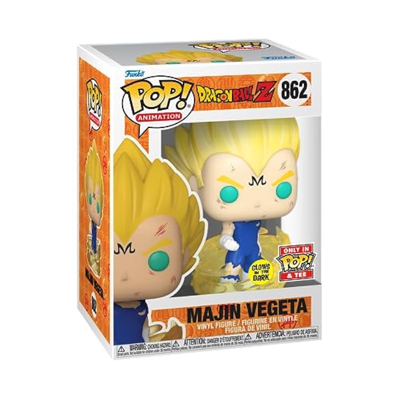 Bobbleheads Funko Funko Pop! & Tee: Dragon Ball Z - Majin Vegeta - XS
