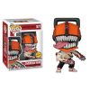 Funko Chainsaw Man + Pop Protector: Pop! Animation Vinyl Figure (Gift Set Bundled with ToyBop Brand Box Protector Collector Case) (Chainsaw Man with Blood Chase) Chainsaw M Funko Bobbleheads