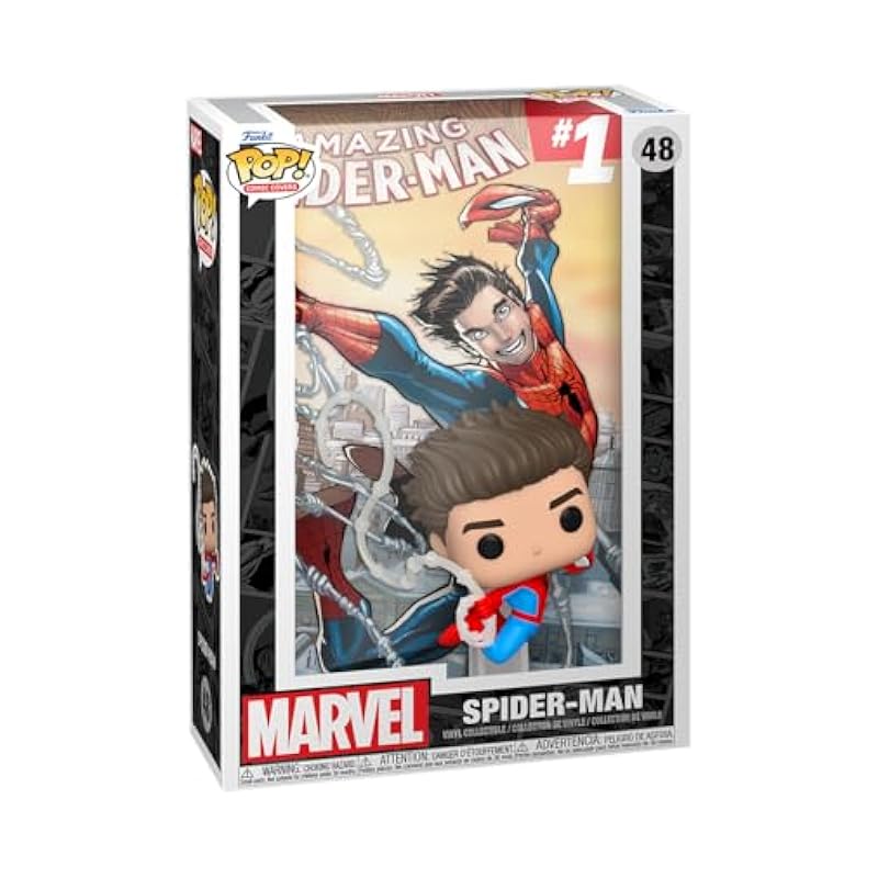 Bobbleheads Funko Funko Pop! Comic Cover: Marvel - The Amazing Spider-Man #1, Spider-Man Standard