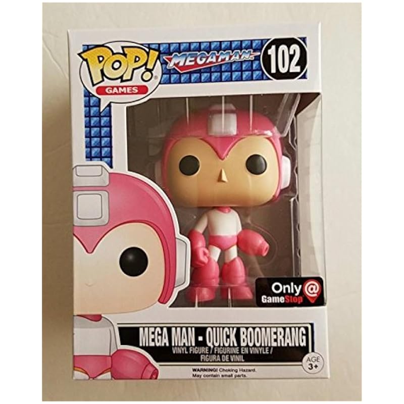 Funko POP! Games Quick Boomerang Mega Man Exclusive #102 Bobbleheads Funko