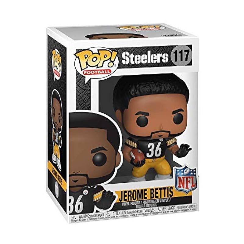 Funko Jerome Bettis (Pittsburgh Steelers) NFL Pop! Legends Funko Toys & Game Room