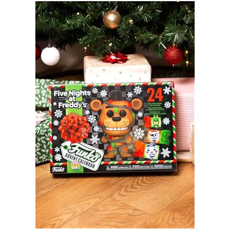 Funko Pop! Advent Calendar: Five Nights at Freddy’s 2023, 24 Pocket Pop! Vinyl Figures Funko Advent Calendars